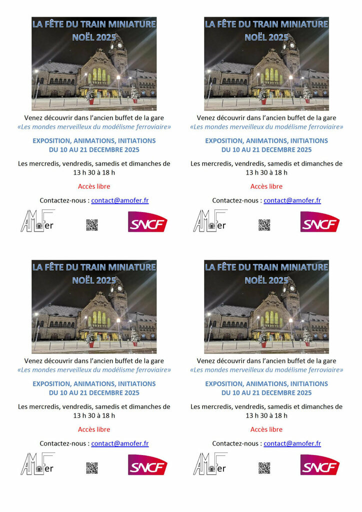 La Fête du Train Miniature 2025